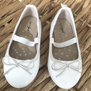 Cat and Jack White Toddler Dress Shoes